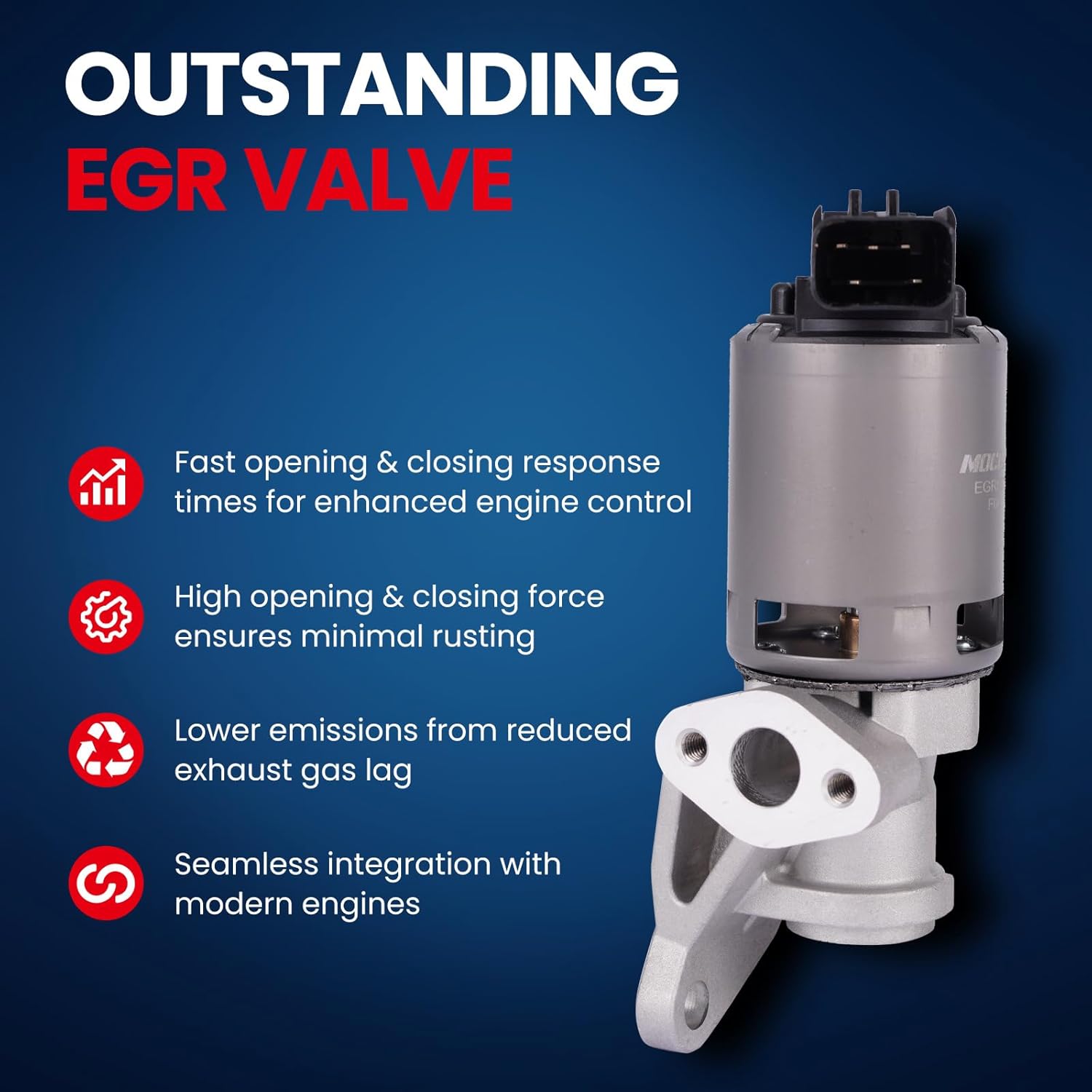 MOCA EGR Valve 911-205 Fits 06-10 for Chrysler 300 5.7L & 03-08 for Dodge Ram 1500 5.7L & 05-08 for Jeep Grand Cherokee 5.7L & 06-10 for Dodge
MOCA EGR Valve 911-205 Fits 06-10 for Chrysler 300 5.7L & 03-08 for Dodge Ram 1500 5.7L & 05-08 for Jeep Grand Cherokee 5.7L & 06-10 for Dodge