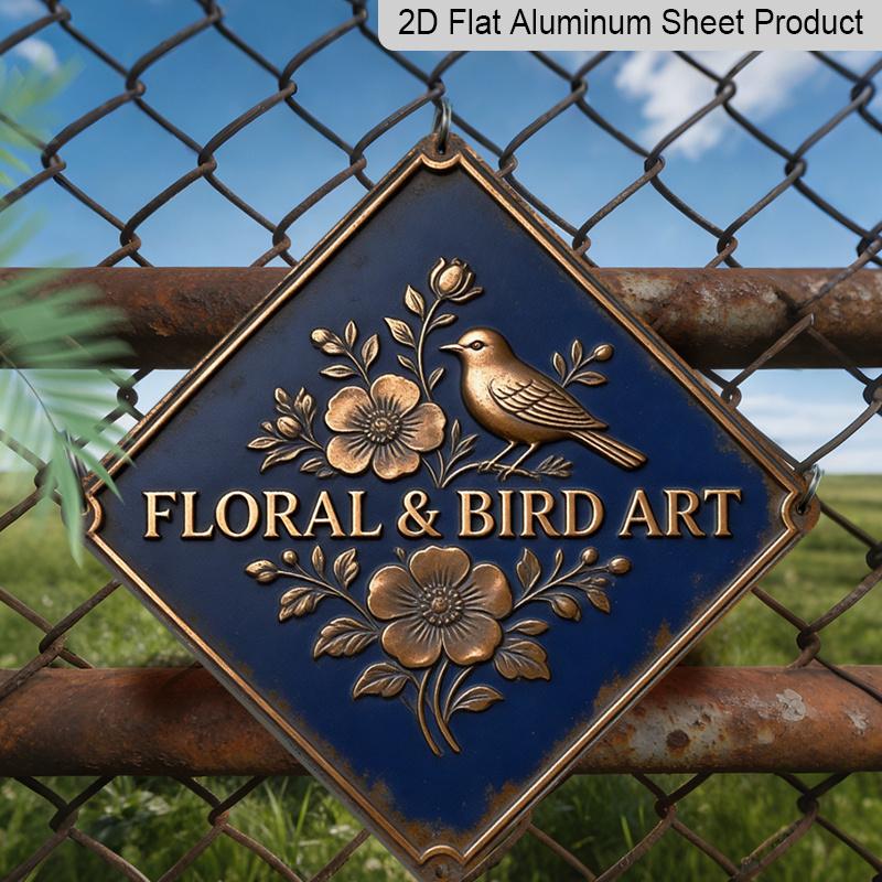 2D Flat -1pc, Bird Themed | Vintage Aluminum Sign, Perfect for Decorating The Living Room, Dining Room, Study, Entrance, Hallway, and Balcony, Making 20*20cm
2D Flat -1pc, Bird Themed | Vintage Aluminum Sign, Perfect for Decorating The Living Room, Dining Room, Study, Entrance, Hallway, and Balcony, Making 20*20cm