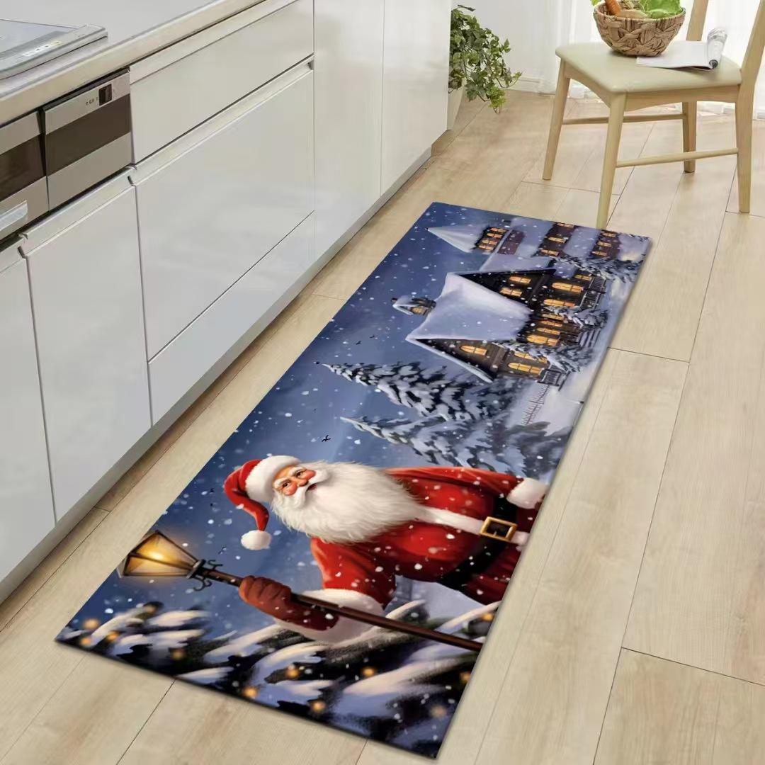 Merry Christmas Santa Claus Kitchen Floor Mat Home Decor Hallway Balcony Laundry Rugs Bathroom Non-slip Mat Xmas Decorations 40cm x 60cm
Merry Christmas Santa Claus Kitchen Floor Mat Home Decor Hallway Balcony Laundry Rugs Bathroom Non-slip Mat Xmas Decorations 40cm x 60cm