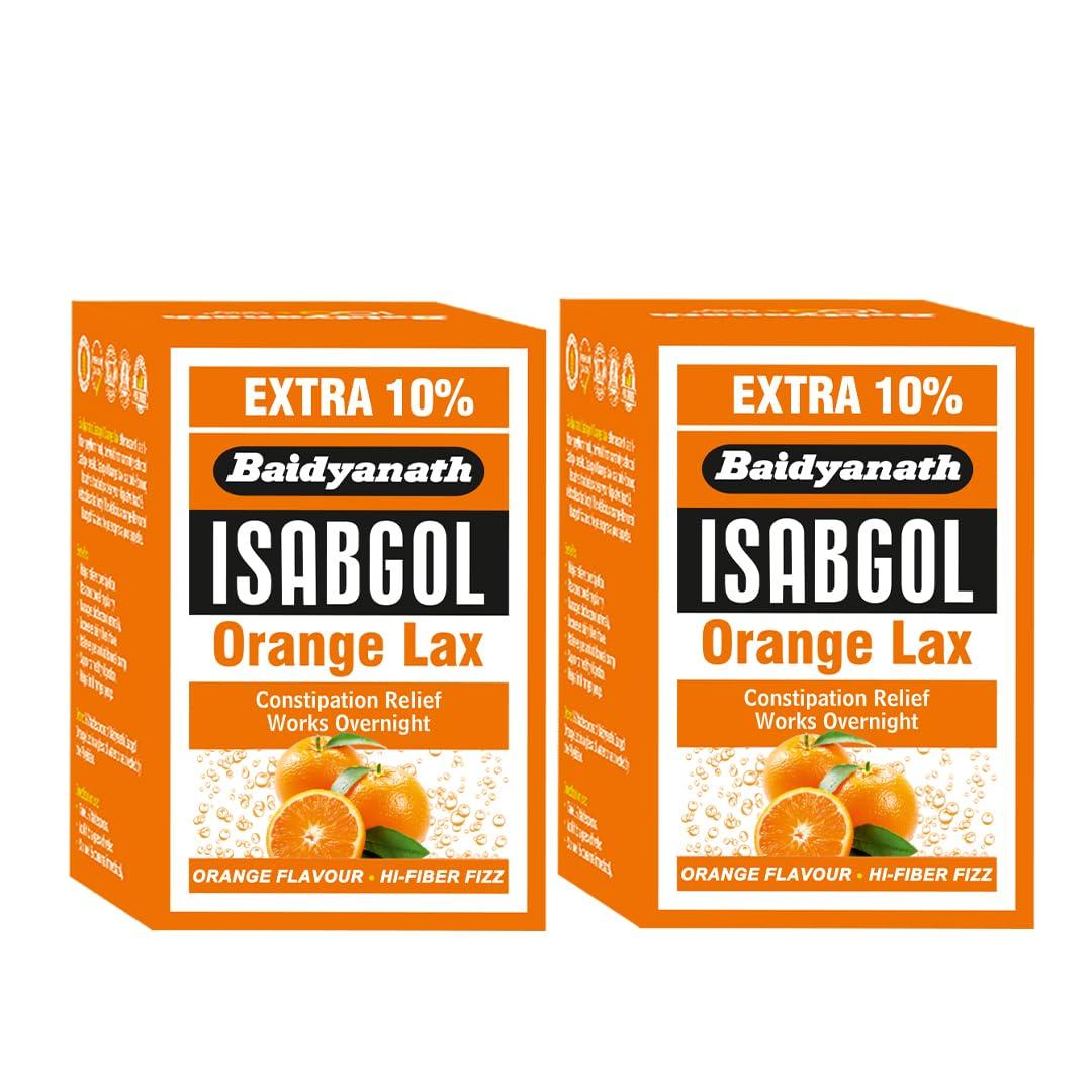 Baidyanath Isabgol Orange Lax Effervescent Husk Powder 110 g Pack of 2 for Gentle Digestive Support
Baidyanath Isabgol Orange Lax Effervescent Husk Powder 110 g Pack of 2 for Gentle Digestive Support