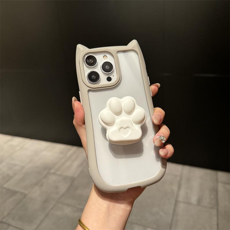 INS Cute 3D Cat Ear Claw Grip Tok Holder Phone Case для iPhone 15 14 13 12 11 Pro Max Plus XR Акрилова прозора кришка iPhone12Promax сірий
INS Cute 3D Cat Ear Claw Grip Tok Holder Phone Case для iPhone 15 14 13 12 11 Pro Max Plus XR Акрилова прозора кришка iPhone12Promax сірий