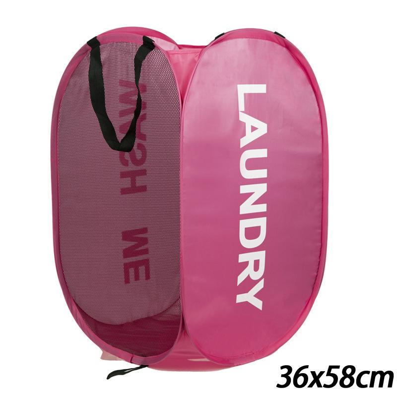 New Portable Mesh Pop Up Laundry Hamper Wide Opening Breathable Collapsible Space-Saving Laundry Basket рожевий
New Portable Mesh Pop Up Laundry Hamper Wide Opening Breathable Collapsible Space-Saving Laundry Basket рожевий