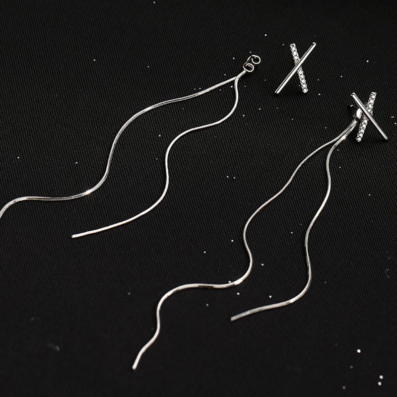 Cross Tassel Ear Line Women s Long Style Hanging New Style Trendy Temperament, High-end Feeling, Light Luxury Ear Accessories
Cross Tassel Ear Line Women s Long Style Hanging New Style Trendy Temperament, High-end Feeling, Light Luxury Ear Accessories