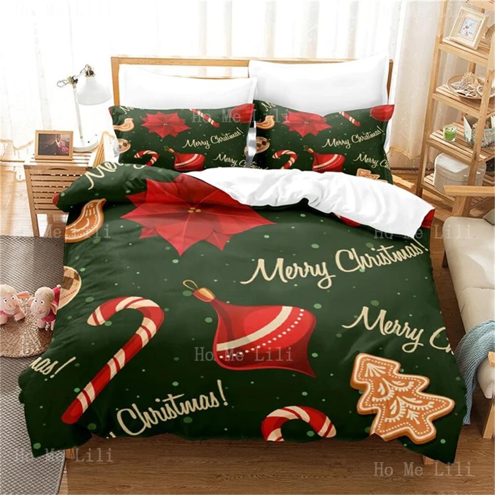 Warm Breathable Xmas Gingerbread Gnome Snowman Candy Cane Pine Tree Gifts Green Blue Christmas Printing Quilt Comforter (quilt)-EU Single(135*200cm)3pcs
Warm Breathable Xmas Gingerbread Gnome Snowman Candy Cane Pine Tree Gifts Green Blue Christmas Printing Quilt Comforter (quilt)-EU Single(135*200cm)3pcs