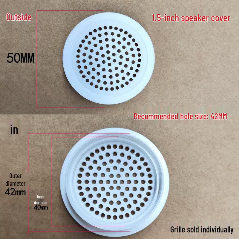 2-10 Inch Car Audio Speaker Grille Dustproof Protective Cover
2-10 Inch Car Audio Speaker Grille Dustproof Protective Cover