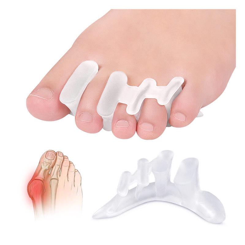 Hallux Valgus Big Toe Separator & Corrector Orthotic Insoles One Size прозрачный
Hallux Valgus Big Toe Separator & Corrector Orthotic Insoles One Size прозрачный