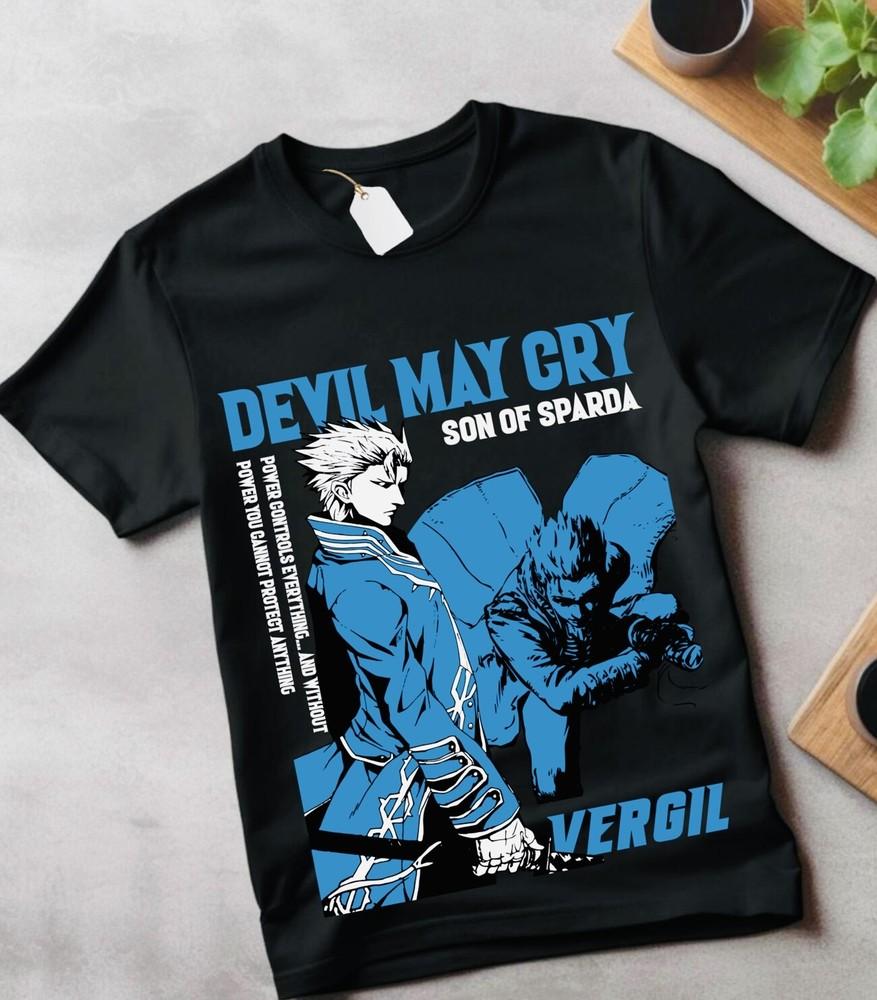 Devil May Cry Dante T-Shirt Unisex Shirt , devil anime clothes , gift S
Devil May Cry Dante T-Shirt Unisex Shirt , devil anime clothes , gift S