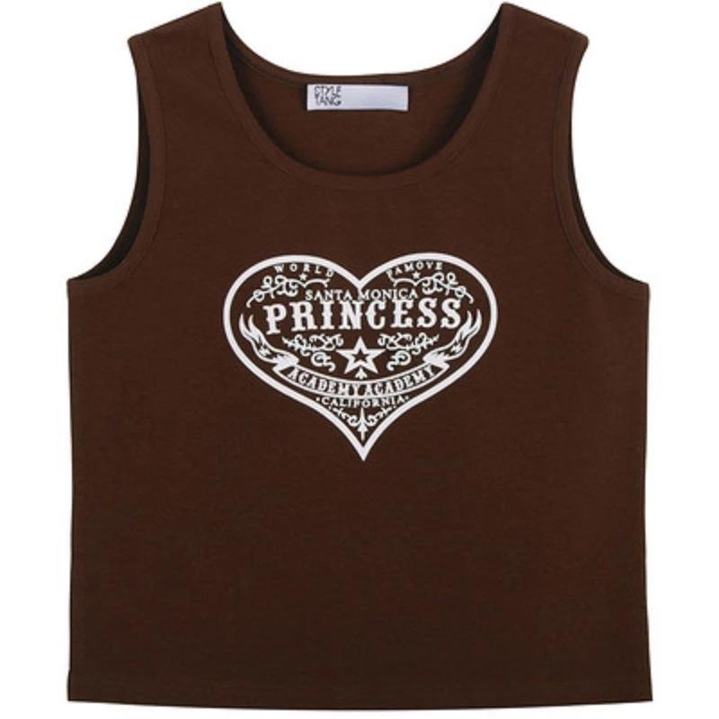 Y2K европейская и американская сексуальная одежда, короткая майка с принтом «любовь» для женщин L коричневый
Y2K европейская и американская сексуальная одежда, короткая майка с принтом «любовь» для женщин L коричневый