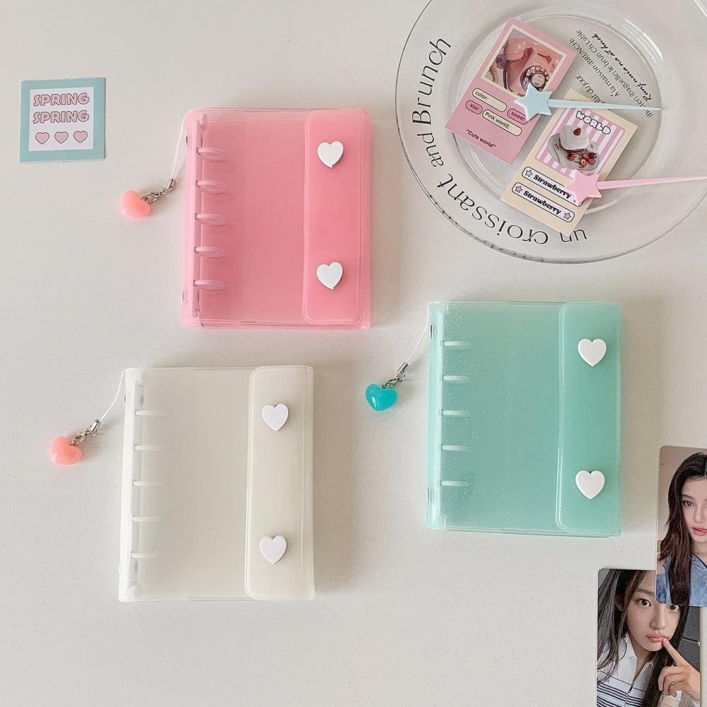 Portable 10pcs Sleeves Mini Photo Album 5 Holes Multi-Purpose Kpop Idol Holder Photo Card Storage Loose-leaf Pendant Photo Album белый
Portable 10pcs Sleeves Mini Photo Album 5 Holes Multi-Purpose Kpop Idol Holder Photo Card Storage Loose-leaf Pendant Photo Album белый