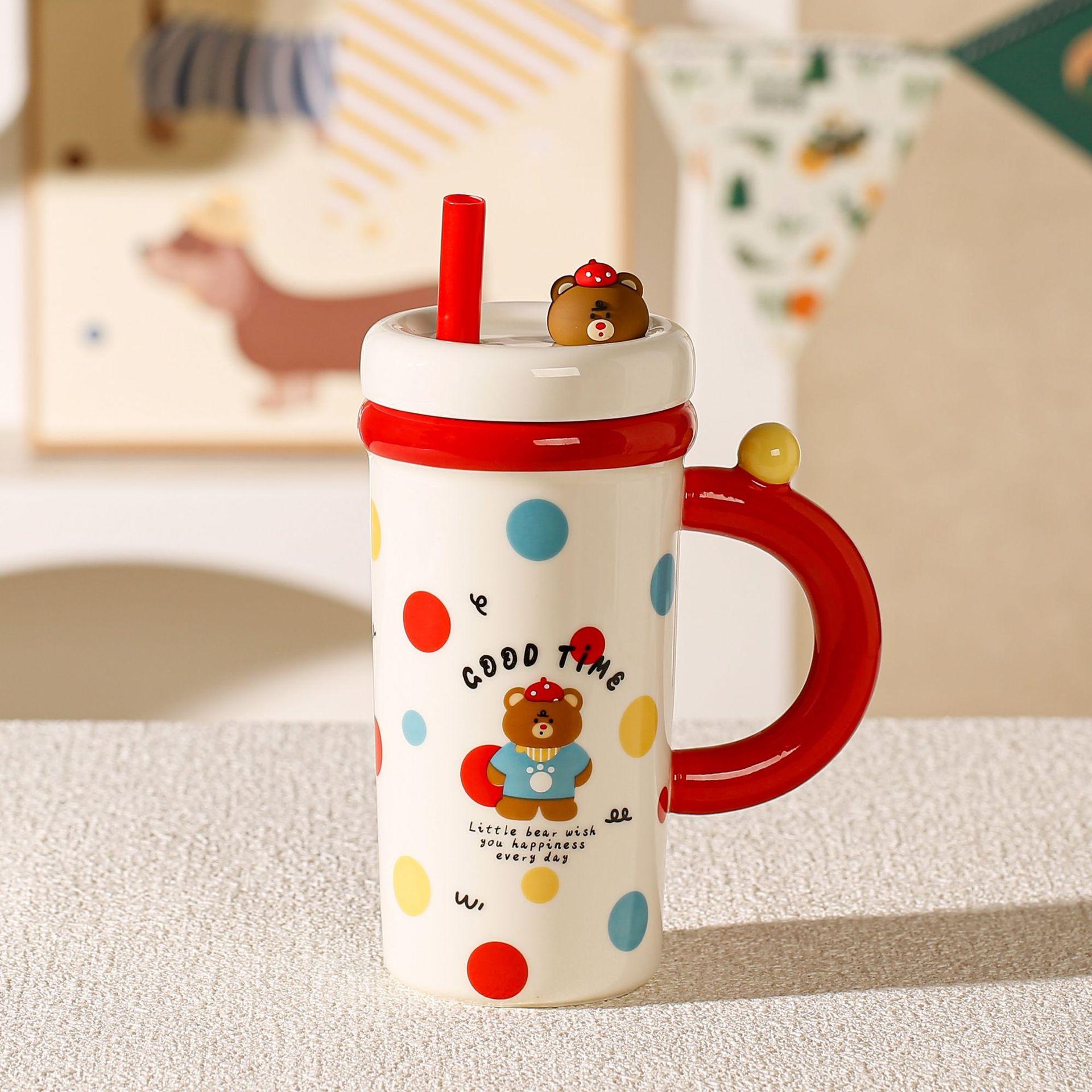 Girl niche high-value mug ceramic cup with lid large-capacity water cup coffee cup birthday gift souvenir ≈800ml
Girl niche high-value mug ceramic cup with lid large-capacity water cup coffee cup birthday gift souvenir ≈800ml