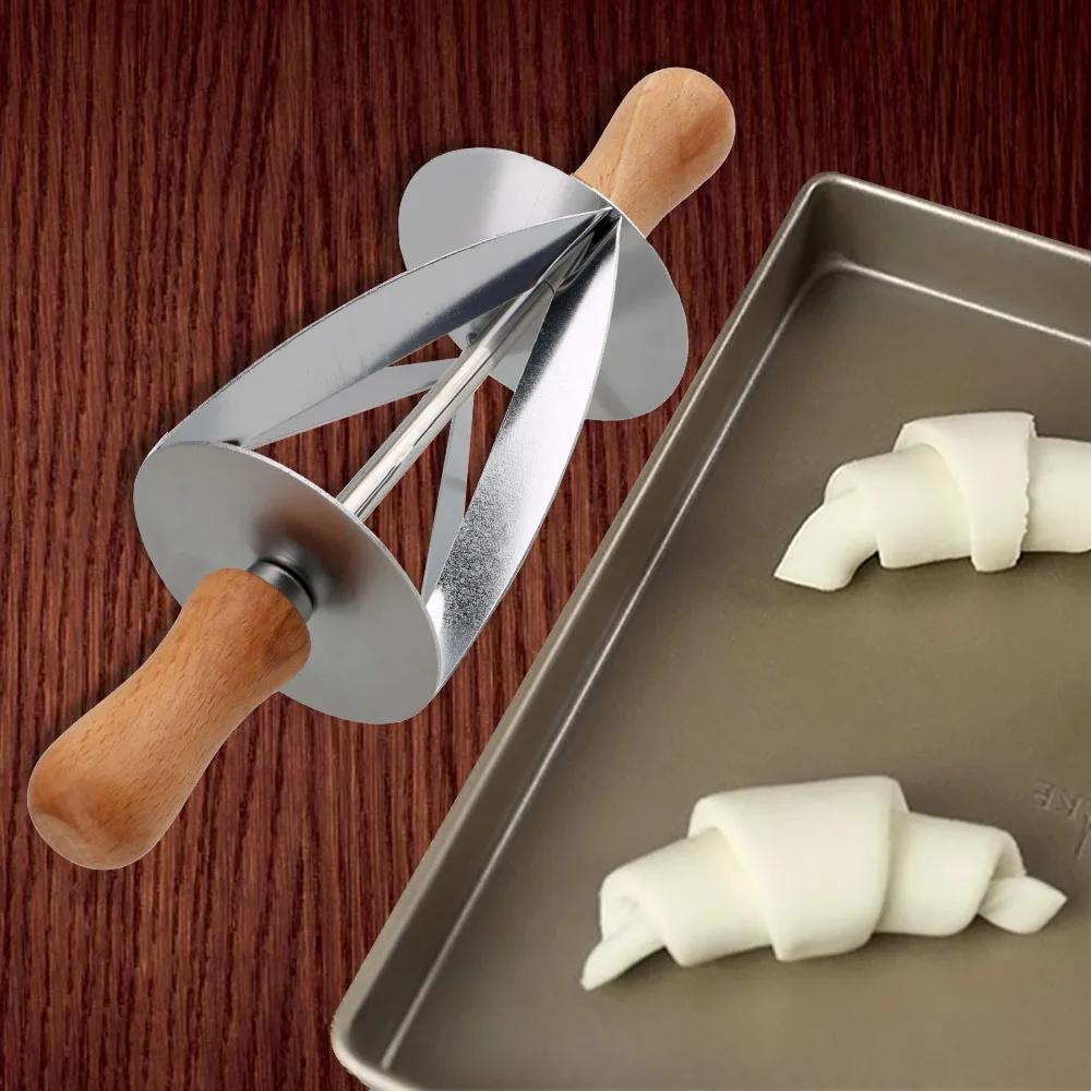 Hot Stainless Steel Making Croissant Bread Dough Pastry Rolling Cutter Baking Tool розовый
Hot Stainless Steel Making Croissant Bread Dough Pastry Rolling Cutter Baking Tool розовый