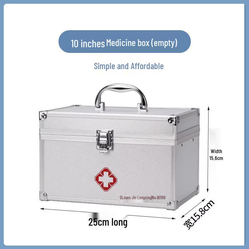Family Pack Large Capacity First Aid Medicine Storage Box
Family Pack Large Capacity First Aid Medicine Storage Box