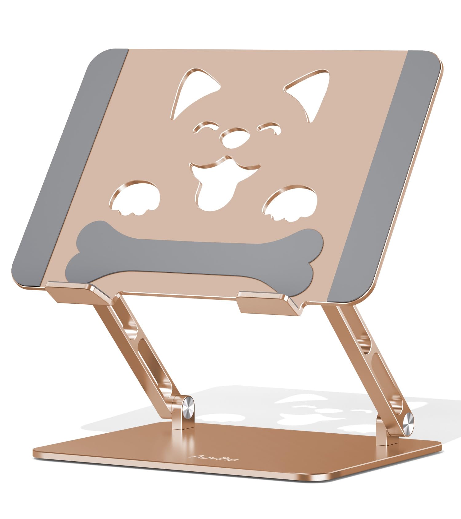 Aoviho Laptop Stand - Holder for PC, Ergonomic Design, Stepless Height & Angle Adjustment, Posture Improvement, Relieves Back Pain, Hunchback & Should
Aoviho Laptop Stand - Holder for PC, Ergonomic Design, Stepless Height & Angle Adjustment, Posture Improvement, Relieves Back Pain, Hunchback & Should
