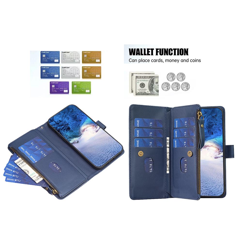 BF Style-19 for Oppo A58 4G/A98 5G Zipper Pocket Wallet Phone Case PU Leather Stand Cover Blue
BF Style-19 for Oppo A58 4G/A98 5G Zipper Pocket Wallet Phone Case PU Leather Stand Cover Blue