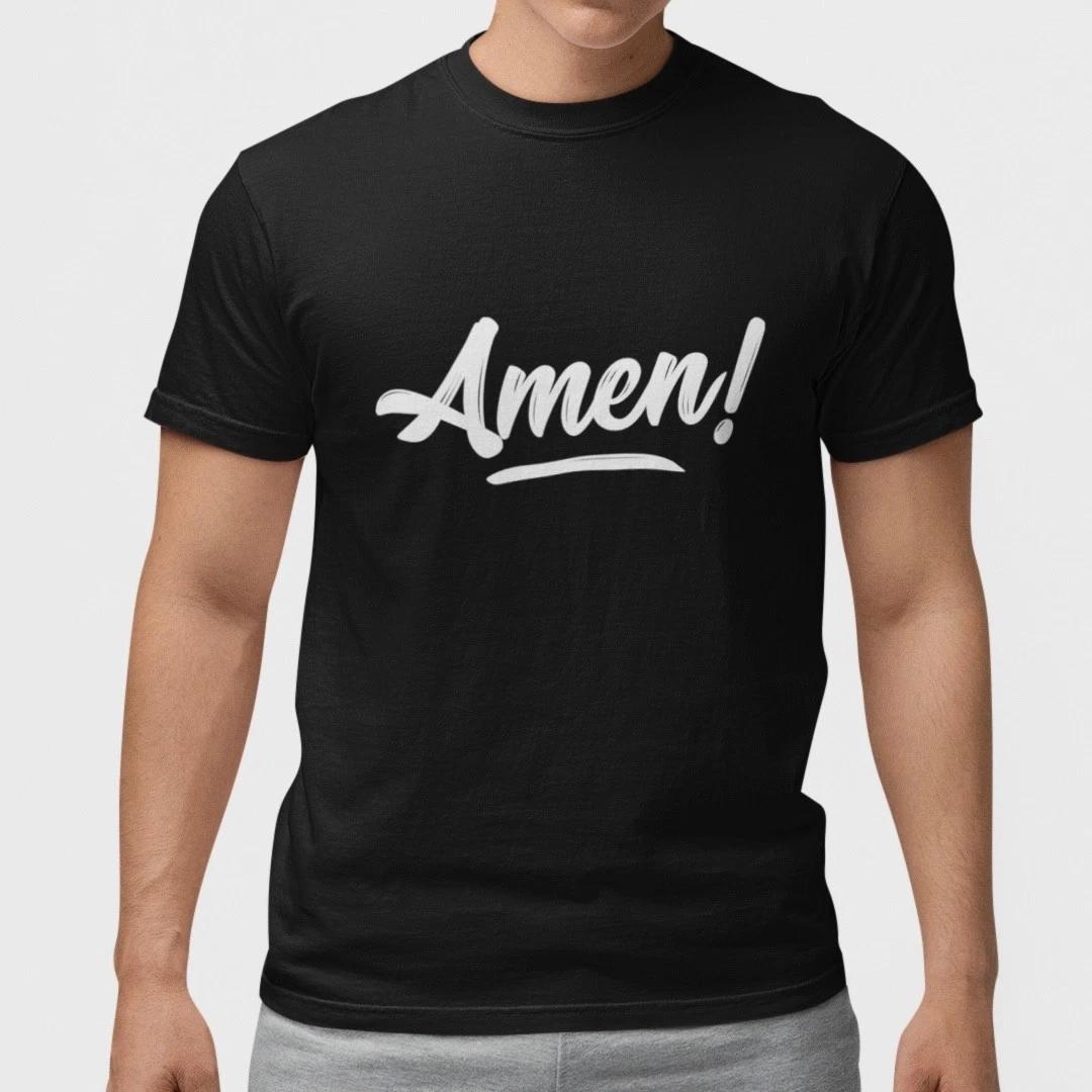 Amen Christian Faith Printed T-Shirt Religious Quote Unisex Graphic Tee Gift XL
Amen Christian Faith Printed T-Shirt Religious Quote Unisex Graphic Tee Gift XL