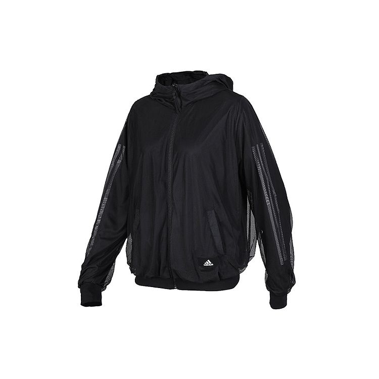 Adidas Ветровка с капюшоном Повседневная спортивная куртка Женская верхняя одежда Черный FK3522 S
Adidas Ветровка с капюшоном Повседневная спортивная куртка Женская верхняя одежда Черный FK3522 S