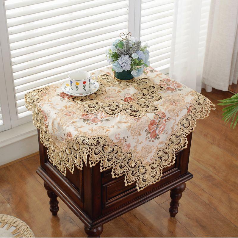 Bedside Table Cover Cloth Fancy Minimalist Modern Tablecloth Fabric European Coffee Table Cloth Square Tablecloth Accessible Luxury Cover Towel 1658 Brown 60*60cm (no center Lace)
Bedside Table Cover Cloth Fancy Minimalist Modern Tablecloth Fabric European Coffee Table Cloth Square Tablecloth Accessible Luxury Cover Towel 1658 Brown 60*60cm (no center Lace)