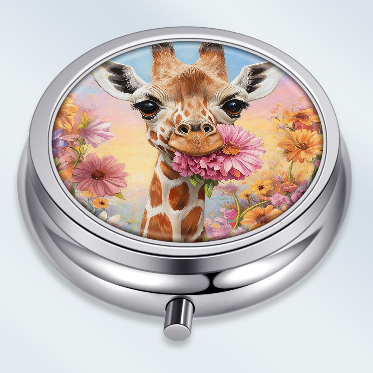 Portable Pill Box with 3 Compartments, Mini Metal Medicine Organizer Case, Cute Printed Pill Container for Vitamins, Pills, Jewelry, Travel, Daily Use разноцветный
Portable Pill Box with 3 Compartments, Mini Metal Medicine Organizer Case, Cute Printed Pill Container for Vitamins, Pills, Jewelry, Travel, Daily Use разноцветный