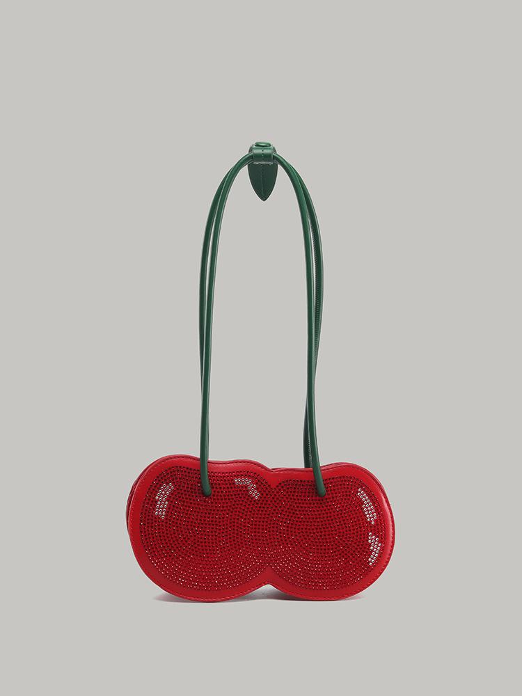 Summer Little Fresh and Sweet Girl Handbag Bag Women s 2025 New High-end Sensing Personality Cherry One Shoulder Armpit Bag червоний
Summer Little Fresh and Sweet Girl Handbag Bag Women s 2025 New High-end Sensing Personality Cherry One Shoulder Armpit Bag червоний