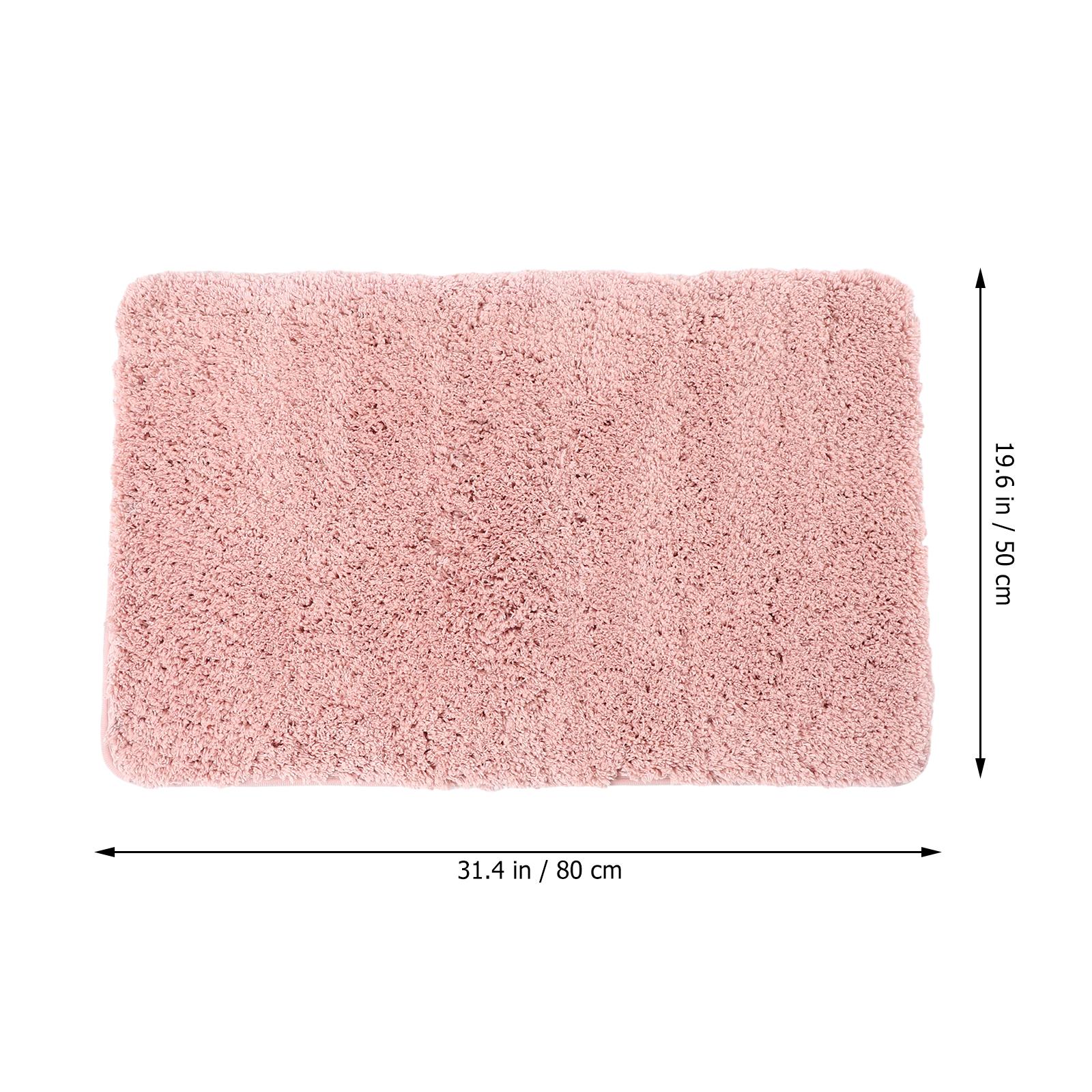 Bathroom Rug Soft Absorbent Bath Mat Non-Slip Bottom Easy Clean Floor Pad for Tub Shower Home Use Soft Bath Rug рожевий
Bathroom Rug Soft Absorbent Bath Mat Non-Slip Bottom Easy Clean Floor Pad for Tub Shower Home Use Soft Bath Rug рожевий