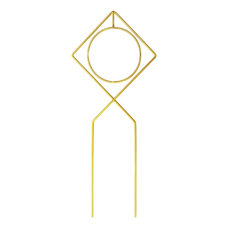 Iron Plant Support Stake Frame For Outdoor Climbing Flowers Vine Vertical Growth Decorative Metal Trellis Garden Design
Iron Plant Support Stake Frame For Outdoor Climbing Flowers Vine Vertical Growth Decorative Metal Trellis Garden Design