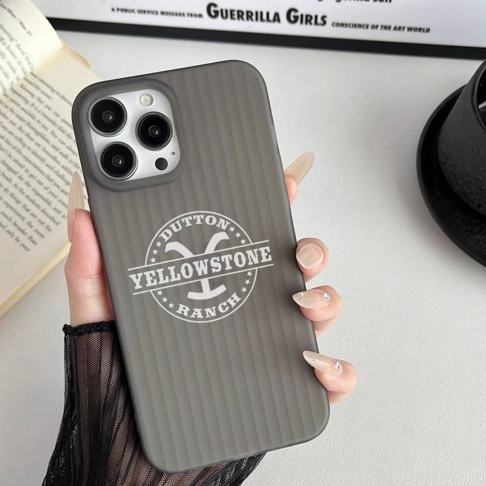 Y-Yellowstone Logo Corrugated Pattern For IPhone 17 16 15 14 13 12 11 16 Pro Max Plus Pro Non-slip Phone Cover iPhone 16 plus
Y-Yellowstone Logo Corrugated Pattern For IPhone 17 16 15 14 13 12 11 16 Pro Max Plus Pro Non-slip Phone Cover iPhone 16 plus