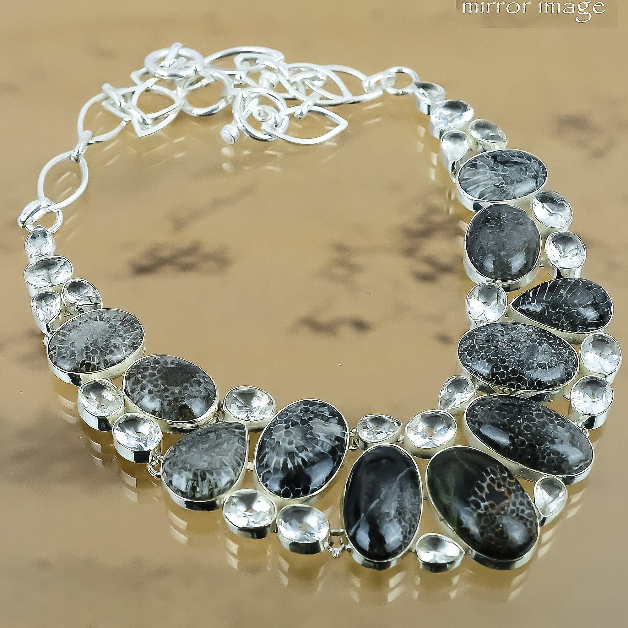 Gift For Her 925 Silver Natural Stingray Coral Chain Adjustable Necklace Adjustable
Gift For Her 925 Silver Natural Stingray Coral Chain Adjustable Necklace Adjustable