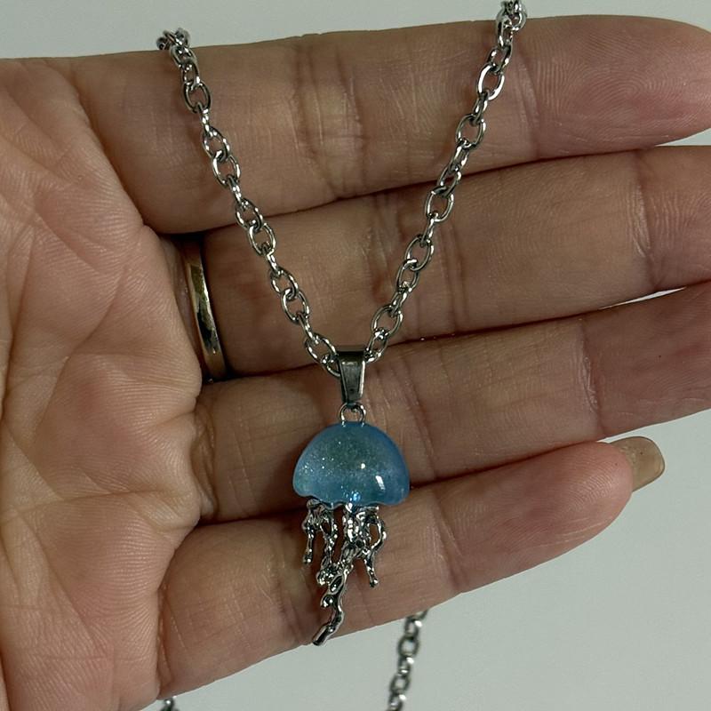 Fashion Silver Color Starfish Jellyfish Drop Necklace For Women Vintage Couple Elegant Long Tassels Charms Necklace Jewelry
Fashion Silver Color Starfish Jellyfish Drop Necklace For Women Vintage Couple Elegant Long Tassels Charms Necklace Jewelry
