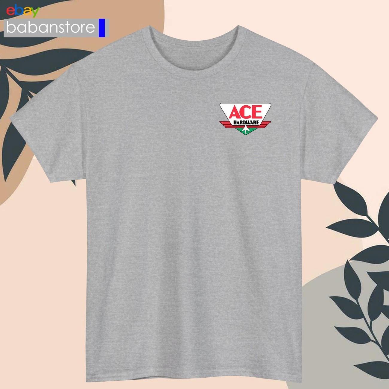 OLD ACE Hardware Small Logo Black/White/Grey/Navy/Red/Light Blue T shirt S-5XL M
OLD ACE Hardware Small Logo Black/White/Grey/Navy/Red/Light Blue T shirt S-5XL M