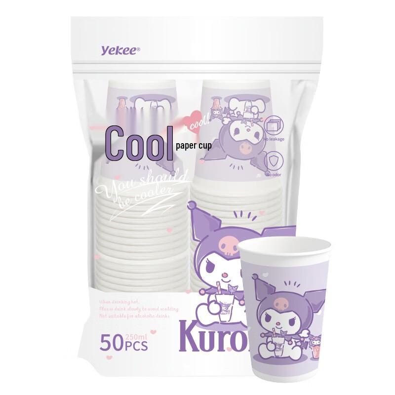 Yijie Hello Kitty & Sanrio Disposable Paper Cups 250ml 50pcs
Yijie Hello Kitty & Sanrio Disposable Paper Cups 250ml 50pcs