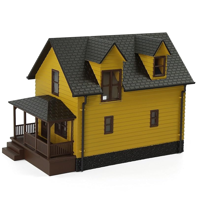 1 Piece N Scale 1:160 Model House Assembly Model Building Layout Scene Collection landscape decoration Layout/Diorama/DIYJZN01 (yellow)
1 Piece N Scale 1:160 Model House Assembly Model Building Layout Scene Collection landscape decoration Layout/Diorama/DIYJZN01 (yellow)