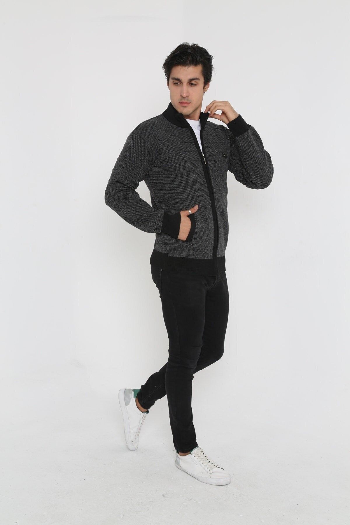 Men s Plus Size Plus Size Cardigan Men s Knitwear Knitted Battal Baba Cardigan for Middle Ages and Above 2XL
Men s Plus Size Plus Size Cardigan Men s Knitwear Knitted Battal Baba Cardigan for Middle Ages and Above 2XL