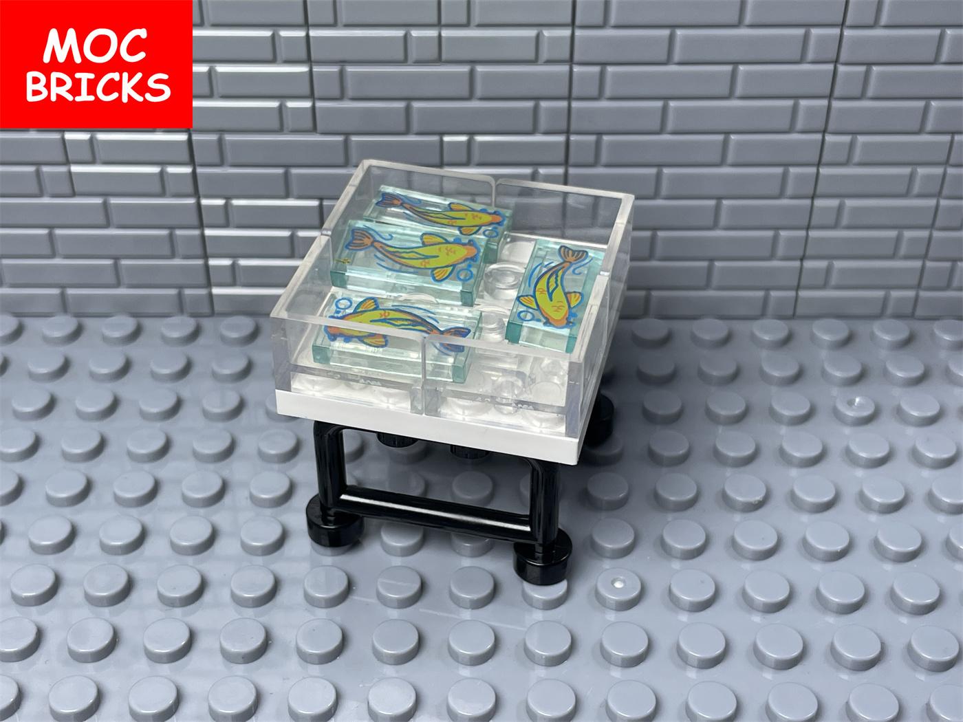 Non-Toxic Moc Bricks Printed Tile 1X2 Koi Fish Bridge Scene City Model Accessories Assembled Building Blocks Toys Kids Gift
Non-Toxic Moc Bricks Printed Tile 1X2 Koi Fish Bridge Scene City Model Accessories Assembled Building Blocks Toys Kids Gift