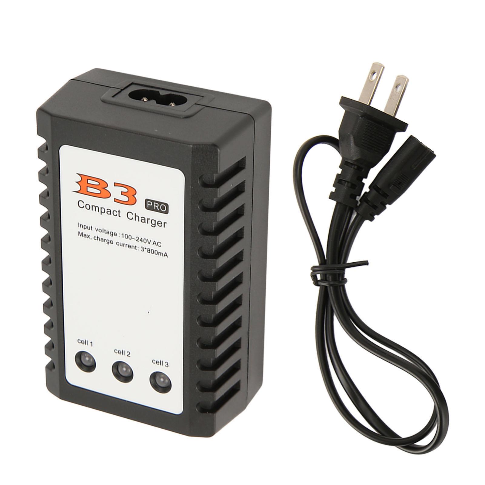 Balance Charger 2S 3S 7.4V 11.1V Lithium Battery Charger for RC Airplane Drone Remote Controller US Plug
Balance Charger 2S 3S 7.4V 11.1V Lithium Battery Charger for RC Airplane Drone Remote Controller US Plug