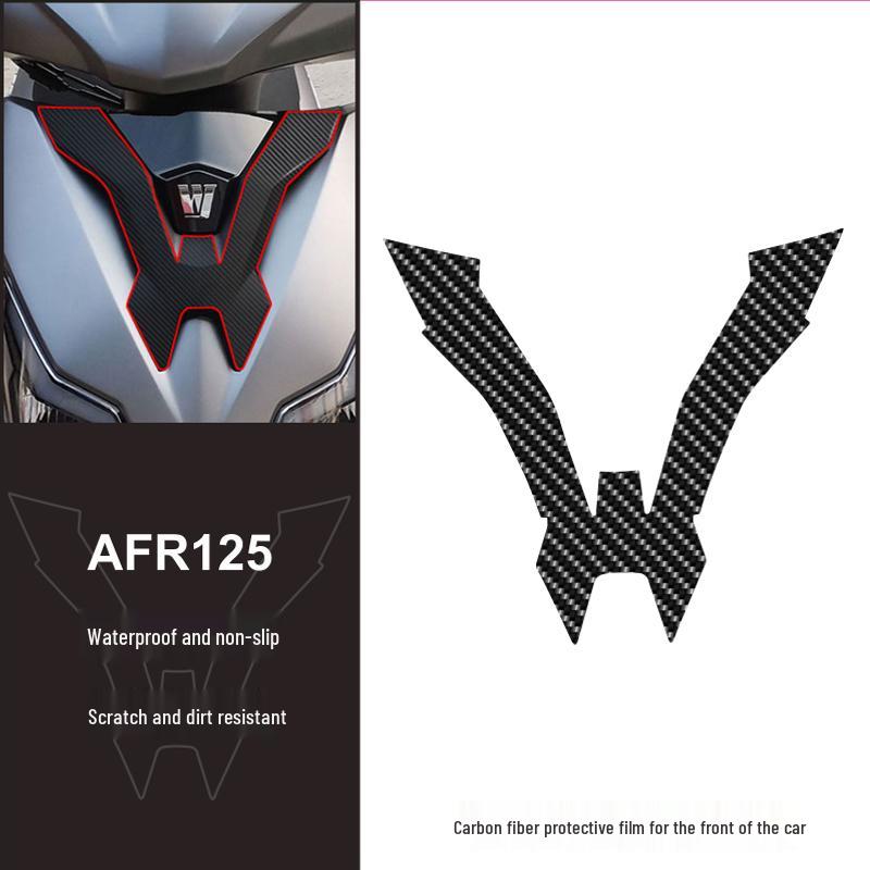 Waterproof Carbon Fiber Protective Decal for Haojue AFR125 Scooter
Waterproof Carbon Fiber Protective Decal for Haojue AFR125 Scooter