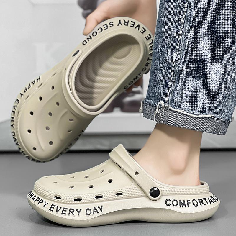 Summer new EVA Baotou couple hole cool slippers color matching garden slippers men s and women s beach cool slippers 44-45 пісочний
Summer new EVA Baotou couple hole cool slippers color matching garden slippers men s and women s beach cool slippers 44-45 пісочний