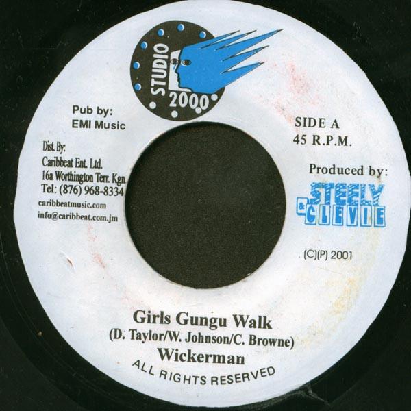 7inch Record WICKERMAN - Girls Gungu Walk NONE Studio 2000 2001 Jamaica Reggae, Ska & Dub Used
7inch Record WICKERMAN - Girls Gungu Walk NONE Studio 2000 2001 Jamaica Reggae, Ska & Dub Used
