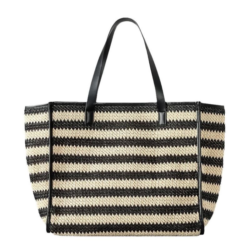 2025 Luxury Raffia Large Capacity Hand Woven Tote Bag Women Beach Holiday Colorful Striped Straw Handbag Trendy Underarm Bag бежевый
2025 Luxury Raffia Large Capacity Hand Woven Tote Bag Women Beach Holiday Colorful Striped Straw Handbag Trendy Underarm Bag бежевый