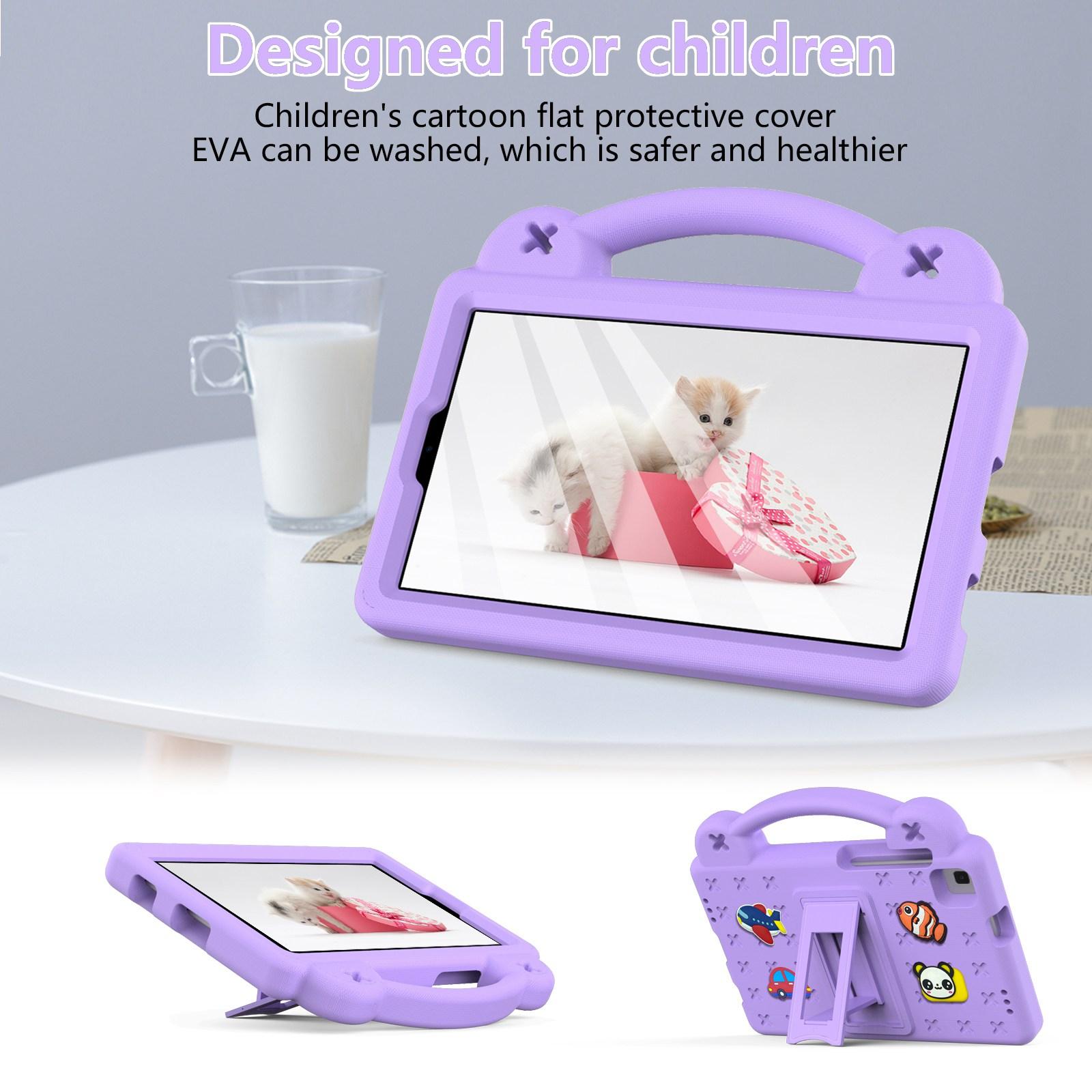 For Samsung Galaxy Tab A7 Lite 8.7-inch/Tab A 8.0 (2019) SM-T290 (Wi-Fi)/SM-T295 (LTE) Protective Case EVA Tablet Cover Portable Case with Kickstand Purple
For Samsung Galaxy Tab A7 Lite 8.7-inch/Tab A 8.0 (2019) SM-T290 (Wi-Fi)/SM-T295 (LTE) Protective Case EVA Tablet Cover Portable Case with Kickstand Purple