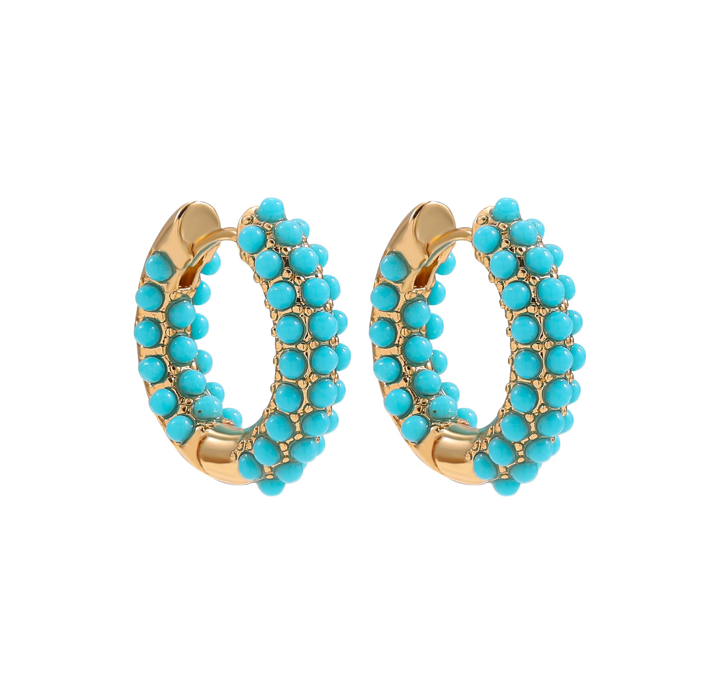 Unique Design Micro pave Geeen Glass Pearl beads Copper Hoop Earrings For Women Fashion Round circle Ear Rings Huggies Zircon
Unique Design Micro pave Geeen Glass Pearl beads Copper Hoop Earrings For Women Fashion Round circle Ear Rings Huggies Zircon