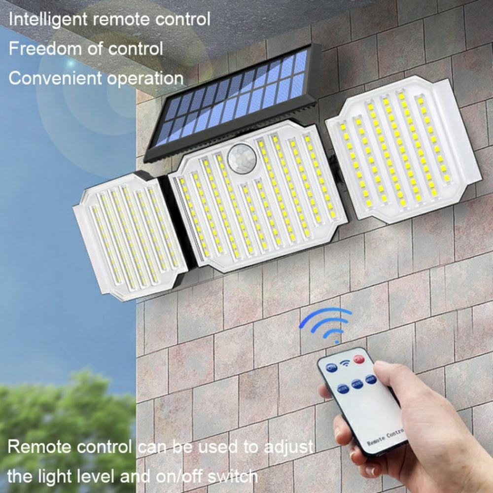 TY05143 3 Heads Rotatable 283 LED Wall Light Motion Sensor Outdoor Waterproof Solar Lamp A
TY05143 3 Heads Rotatable 283 LED Wall Light Motion Sensor Outdoor Waterproof Solar Lamp A