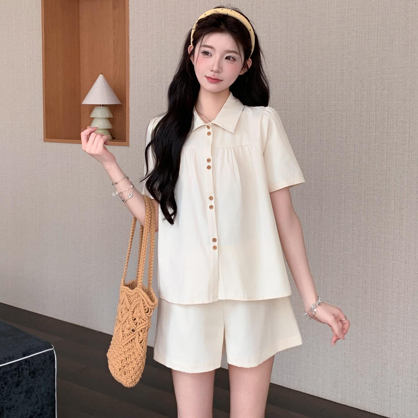 2026 Summer Maternity Doll Collar Top & Shorts Set 2XL
2026 Summer Maternity Doll Collar Top & Shorts Set 2XL