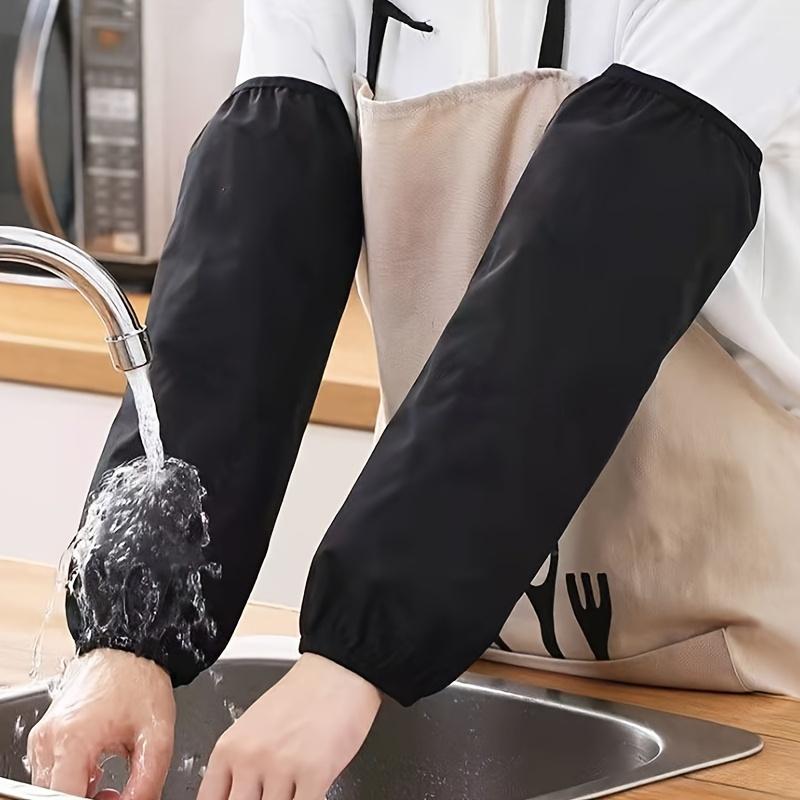 1 Pair of Extended Waterproof Sleeves, Oil-Resistant Black Arm Covers for Work & Life, Stain-Proof Protection чорний
1 Pair of Extended Waterproof Sleeves, Oil-Resistant Black Arm Covers for Work & Life, Stain-Proof Protection чорний