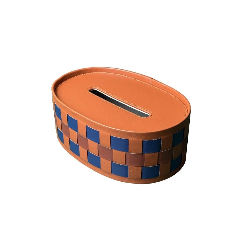 Luxurious Handwoven Tissue Box Cover In Checkerboard Design Featuring Durable Saddles Fiber Leather Materials
Luxurious Handwoven Tissue Box Cover In Checkerboard Design Featuring Durable Saddles Fiber Leather Materials