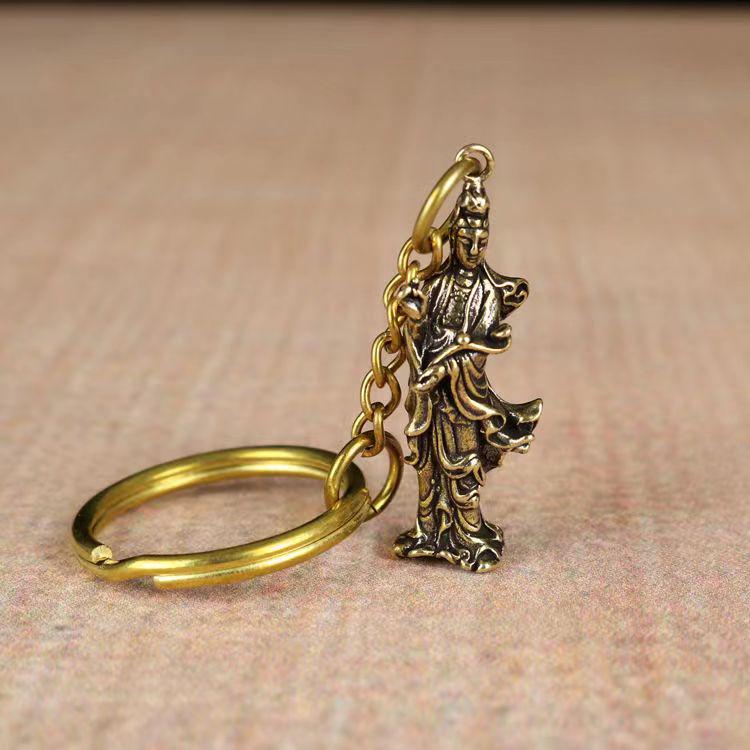 Mini Shakyamuni Buddha Guanyin Pendant - Solid Brass Buddha Statue Ornament
Mini Shakyamuni Buddha Guanyin Pendant - Solid Brass Buddha Statue Ornament