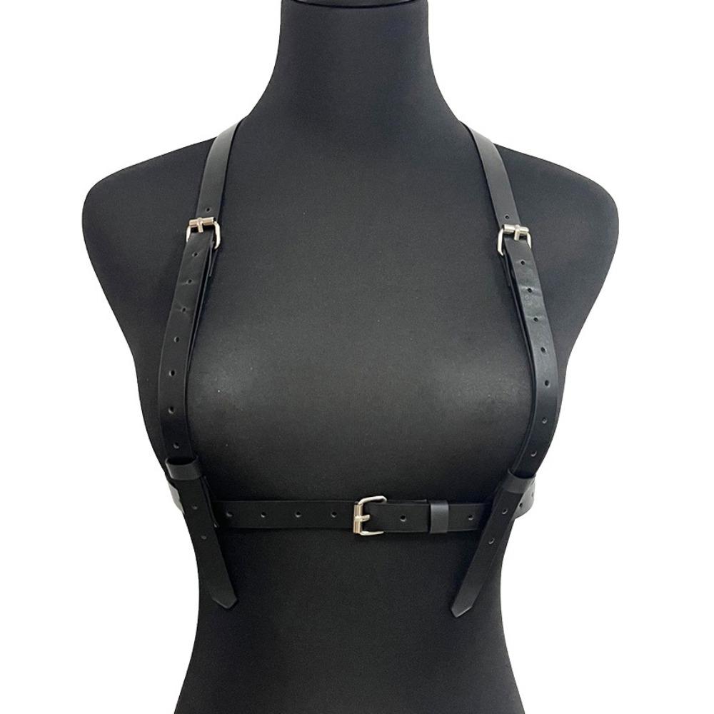 Women Fashion Sexy Pu Leather Waist Belt Punk Gothic Body Bondage Chest Harness Belt Party Tourism Clothing Accessories
Women Fashion Sexy Pu Leather Waist Belt Punk Gothic Body Bondage Chest Harness Belt Party Tourism Clothing Accessories