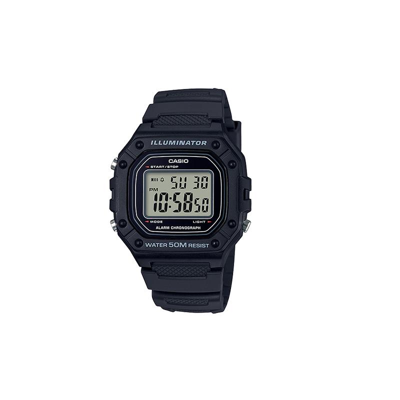 Casio YOUTH series - silicone small square, retro small square, black warrior, digital display, quartz movement, resin strap, Japanese and W-218H-1A чёрный
Casio YOUTH series - silicone small square, retro small square, black warrior, digital display, quartz movement, resin strap, Japanese and W-218H-1A чёрный