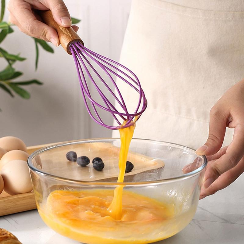 Силиконовый венчик для взбивания яиц с деревянной ручкой кухонный ручной венчик для взбивания яиц гаджеты кухонные принадлежности принадлежности для выпечки чёрный
Силиконовый венчик для взбивания яиц с деревянной ручкой кухонный ручной венчик для взбивания яиц гаджеты кухонные принадлежности принадлежности для выпечки чёрный