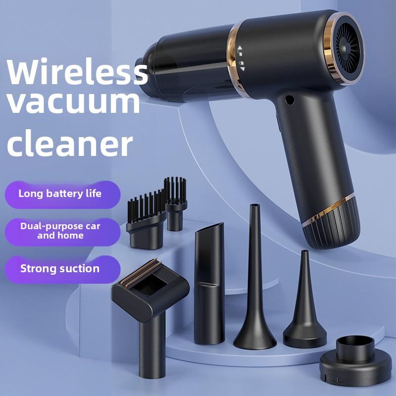 Vacuum Cleaner Automobile Blow and Suction Dual-purpose Wireless Large Aspirator Small Vacuum Cleaner Keyboard Household Vacuum Cleaner
Vacuum Cleaner Automobile Blow and Suction Dual-purpose Wireless Large Aspirator Small Vacuum Cleaner Keyboard Household Vacuum Cleaner