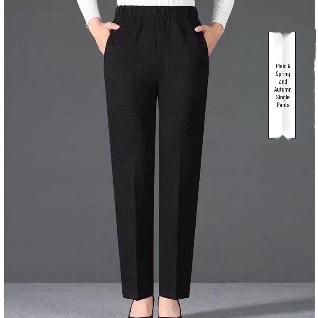 Elastic High-Waist Straight-Leg Mom Pants with Velvet Lining for Middle-Aged Women 3XL (115-135 jin)
Elastic High-Waist Straight-Leg Mom Pants with Velvet Lining for Middle-Aged Women 3XL (115-135 jin)